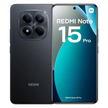 Imagem de Redmi Note 15 Pro 4G 8GB RAM 256GB Versão Global - Xiaomi, Preto