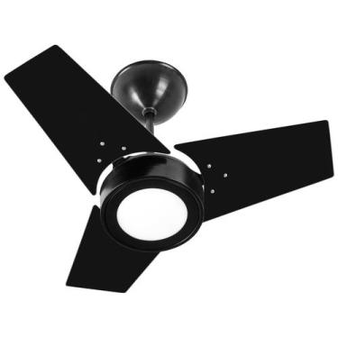 Imagem de Ventilador de Teto FIT LED Venti-Delta Preto 110 V 130 W, Preto, 110V