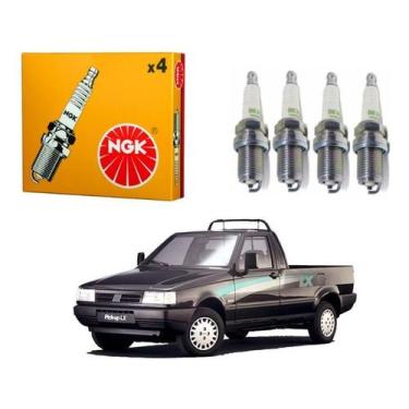 Imagem de Jogo Velas Ngk Fiorino 1.5 8v 1994 A 2002