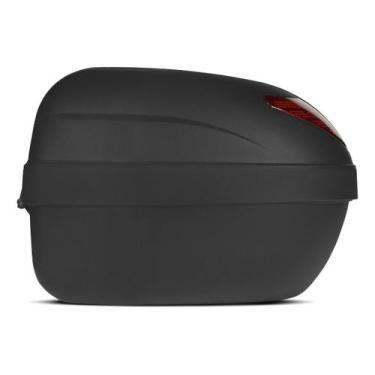 Imagem de Baú De Moto Bauleto Pro Tork 45 Litros Com Lente Vermelha, Cristal