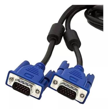 Imagem de Cabo Vga Monitor Lcd Pc Tv Projetor 1,5 Metro Blindado - EXBOM