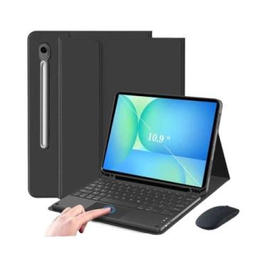 Imagem de Capa Com Teclado Para Samsung Galaxy Tab S10 FE 10.9 Polegadas SM-X520