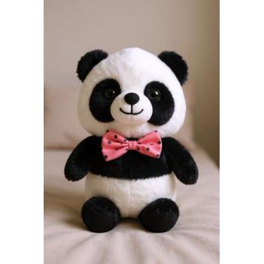 Imagem de Ursinho de Pelúcia Urso Panda Pandinha Fofo Antialergico - Jr Toys