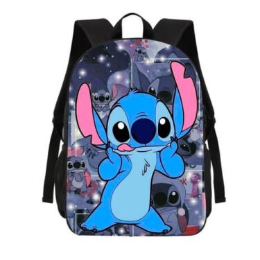 Imagem de Mochila Escolar Stitch Volta as Aulas - Genérica