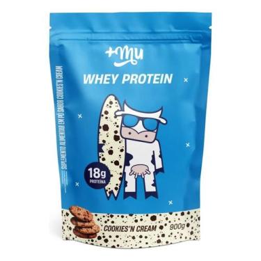 Imagem de Whey Protein +Mu Performance Cookies n' Cream 900g - Congratulations S