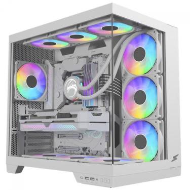 Imagem de Gabinete Gamer SuperFrame Vhagar, Mid Tower, Vidro Temperado, ATX, Bra