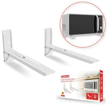 Imagem de Suporte para Forno Microondas Multiuso Reforçado 30kg SBR3.8 - Brasfor