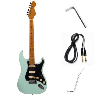 Imagem de Guitarra Stratocaster Michael Gm222n Ga Green Antique