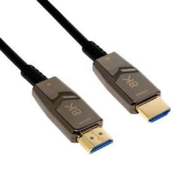 Imagem de Cabo Hdmi 2.1 Uhd 8k Fibra Óptica 20mts AS-2022-8kaoc-20M - CB CABLE