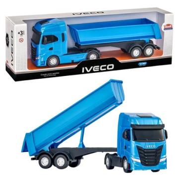 Imagem de Caminhão Caçamba Basculante Toco Iveco S-Way Rodas Livres Caminhão De 