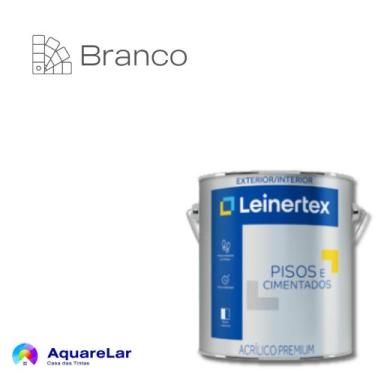 Imagem de Pisos e Cimentados Leinertex 3,6L, BRANCO, 3,6L