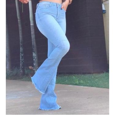 Imagem de Calça Jeans Flare cor clara - Five Jeans
