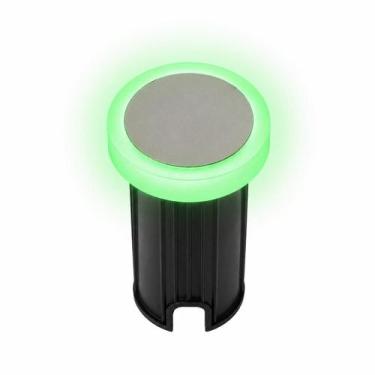 Imagem de Balizador LED de Embutir Jardim Verde IP67 Bivolt 1,5W Luz Externa par