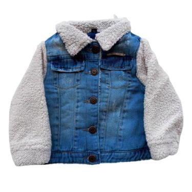 Imagem de Jaqueta Unissex Bebê Jeans Dmenor, Jeans, M