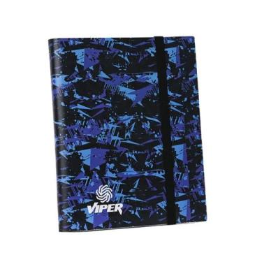 Imagem de Pasta PP 3x3 Viper Azul e Roxa com elastico