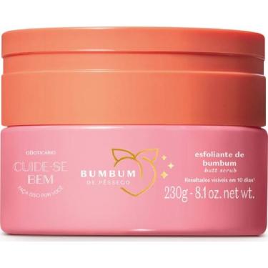 Imagem de Creme Esfoliante de Bumbum Cuide-se Bem Bumbum de Pêssego 230g - Corpo