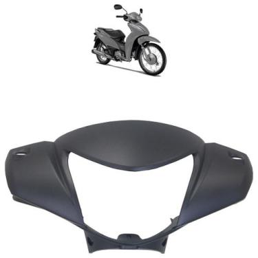 Imagem de Carenagem Farol Biz 125 2015 Cinza Cygnus Acabamento Liso - Automotive