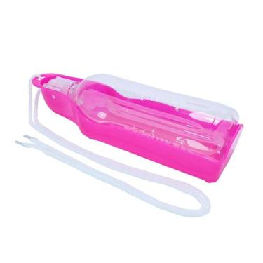 Imagem de Bebedouro Pettdrink Portátil 500ml - para cachorro e gato, Rosa