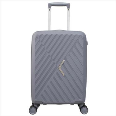 Imagem de Mala De Viagem PP Boomerang 20 Cinza Com TSA Swissland YS21216C - Yin'