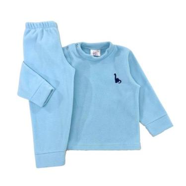 Imagem de Conjunto Blusa Manga Longa Calça Soft Infantil Bebê Inverno - 8 - Fofo