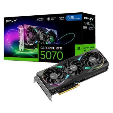 Imagem de Placa de Vídeo PNY Epic-X OC RGB NVIDIA GeForce RTX-5070 12GB GDDR7 - 