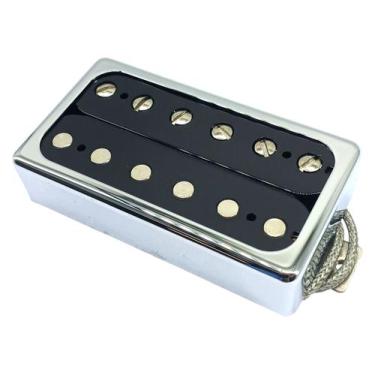 Imagem de Captador Guitarra HUMBUCKER LGA HALFTONE Ponte Cromo Spirit