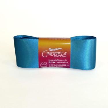 Imagem de Fita de Cetim 38MM 10M. Turquesa - Cinderela