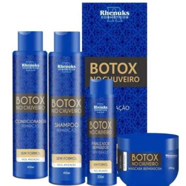 Imagem de KIT CAPILAR 4 PEÇAS RHENUKS ESCOLHA O SEU Variação:BOTOX NO CHUVEIRO