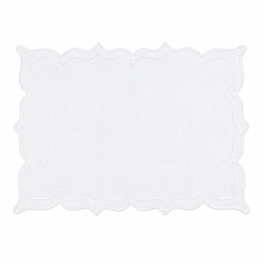 Imagem de Sousplat Americano Moldura White Kit com 2 - Argivai