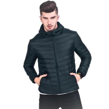 Imagem de Jaqueta De naylon Puffer Bobojaco Blusa Casaco Impermeável GG - Yellow