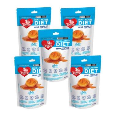 Imagem de Caramelo My Toffee Zero Lactose, Diet Leite Riclan contendo 5 unidades