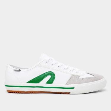 Imagem de Tênis Rainha Vl Casual Unissex, Branco, Verde, 37