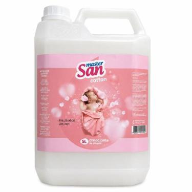 Imagem de Amaciante de Roupas Cotton 5 Litros Master San