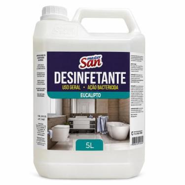 Imagem de Desinfetante Uso Geral Eucalipto 5 Litros Master San