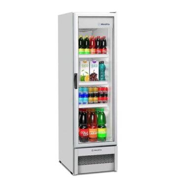 Imagem de Refrigerador Expositor Slim Metalfrio VB28 326L 1 Porta Branco Vidro 1