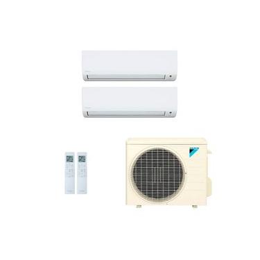 Imagem de Ar-Condicionado Multi Split Inverter Daikin 18.000 (1x Evap HW 12.000 + 1x Evap HW 18.000) Quente/Frio 220V