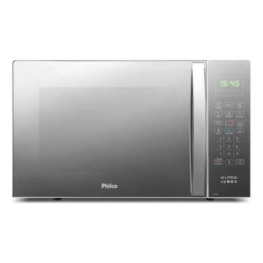 Imagem de Micro-ondas 42L Philco Jumbo Tira Odor 1560W 220V PMO42EB, Branco, 220