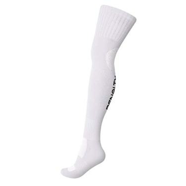 Imagem de Meião Penalty Matís VIII, Branco e Preto, 33-38
