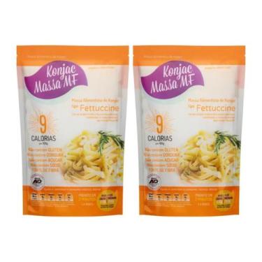 Imagem de Kit 2 Macarrão Fettuccine - Konjac Massa MF Low Carb 540g