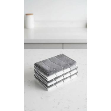 Imagem de Kit 6 Panos de Chão Microfibra 80x50cm Alta Absorção - Congratulations