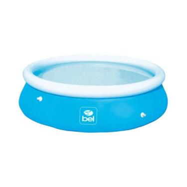 Imagem de Piscina Inflável Redonda Bel 3700L Azul PVC 2.7m x 70cm - Lazer Famíli