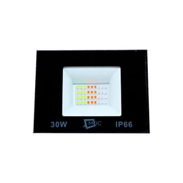 Imagem de Refletor Led Holofote 30w Bivolt Rgb Colorido C/Controle