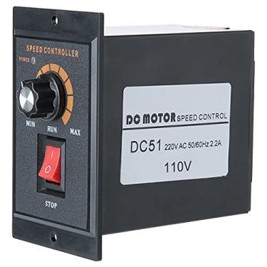 Imagem de Controle do motor, controlador de velocidade anti-queda resistente ao desgaste, ação forte CW para impressão de embalagens(Tensão de saída 0-110VDC)
