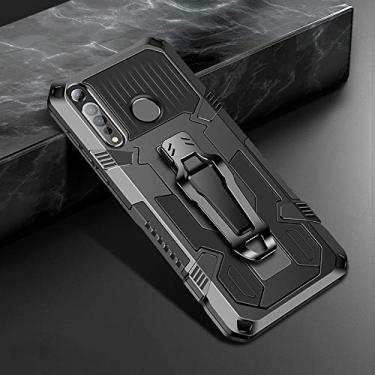 Imagem de Mobile phone accessories Para Motorola Moto G8 Plus Machine Warrior PC à prova de choque + capa protetora TPU phone case