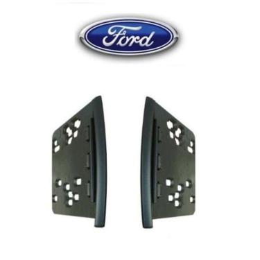 Imagem de Moldura De Painel 2 Din Ford Focus Ka Escort Ranger Para F-250 Preta