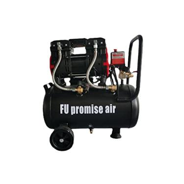 Imagem de Mini Compressor de Ar Ferramentas de Ar Compressor Silencioso Livre de Óleo 3,9CFM, 120PSI E 6,3GAL