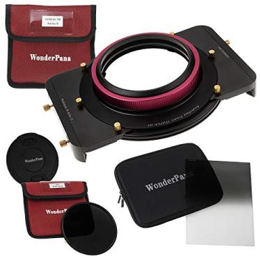 Imagem de Kit WonderPana FreeArc Essential ND1000 0.9HE - Suporte de filtro de núcleo, tampa da lente, 66 suportes, filtros 0.9 Hard Edge Grad ND e 145mm ND1000 compatíveis com lentes Rokinon/Samyang AF 14mm f/2.8 RF & FE