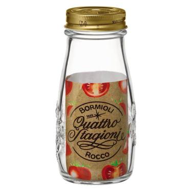 Imagem de BORMIOLI ROCCO QSTAGIONI GARRAFA 16x8x8cm 400ml VIDRO TRANSP TAMPA METAL