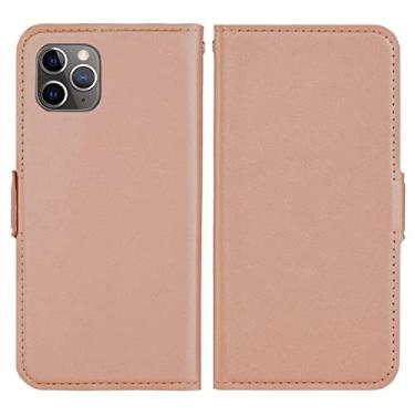 Imagem de YINGDAFENG Capa carteira para iPhone 13/13 Pro/13 Pro Max, capa flip de couro PU magnético com suporte para cartão e proteção da câmera à prova de choque capa interna de TPU (poliuretano termoplástico) rosa, 13pro 6,1 polegadas