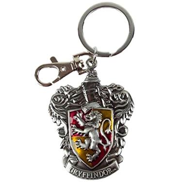 Imagem de Monogram International Harry Potter Gryffindor School Crest Pewter Keychain